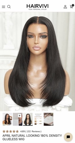 Hairvivi human hair april - hairvivi, wig