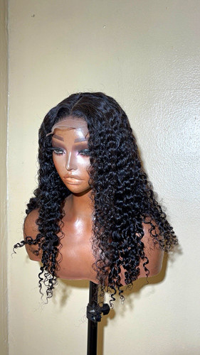 Women black curly human - women’s,