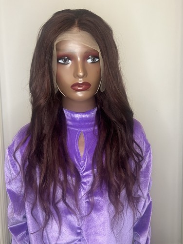 Warm red lighted lace front - hi,