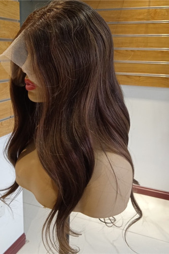 Defined waves medium brown - waves,