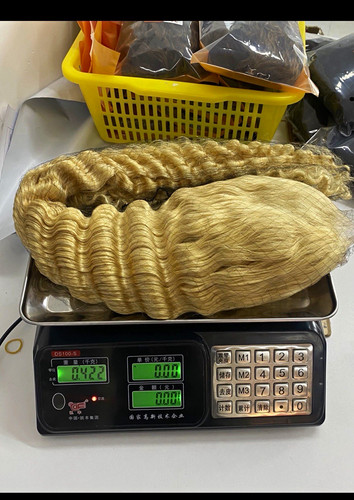 613 platinum blonde 40in human - blonde,