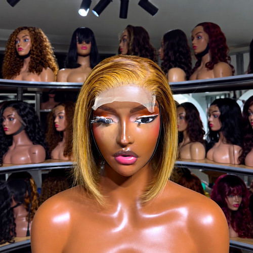 Lace front straight - front,