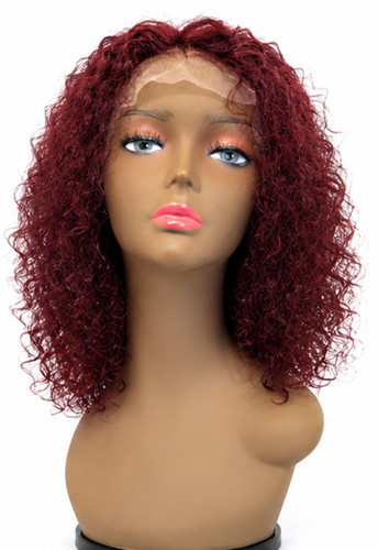 Curly lace front human hair
