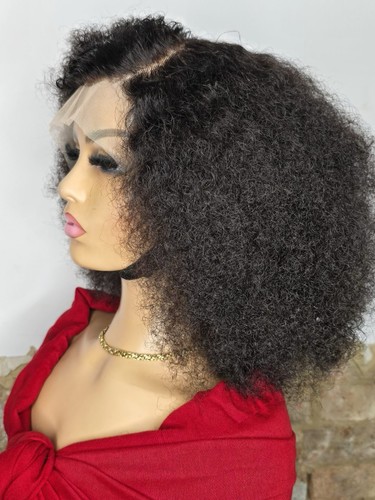 Kinky curly wig 13x4 lace - kinky,