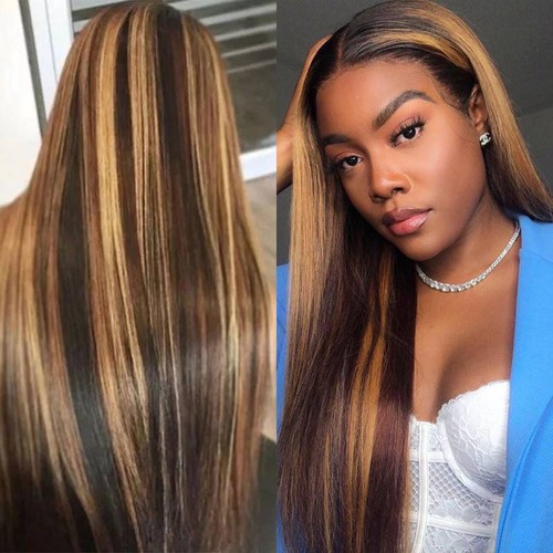 Fashion ombre brown human hair - ombre,