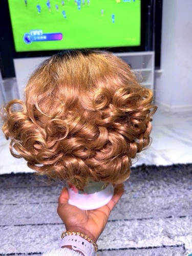Human hair lace front short - human,