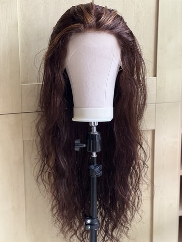 100 human hair - 100%, highlighted