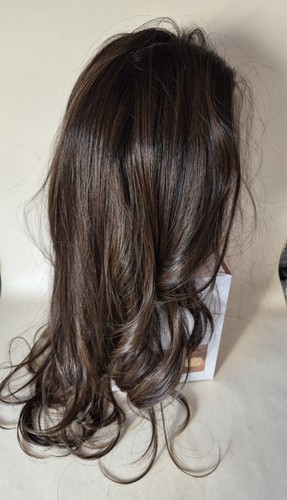 Wig long wave natural dark - wig,,