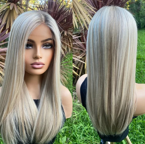 18inch balayage ombre ash - ombre,