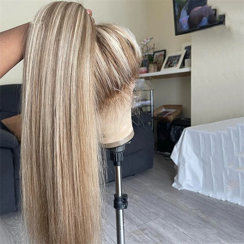 Human hair wigs brown with - wigs,