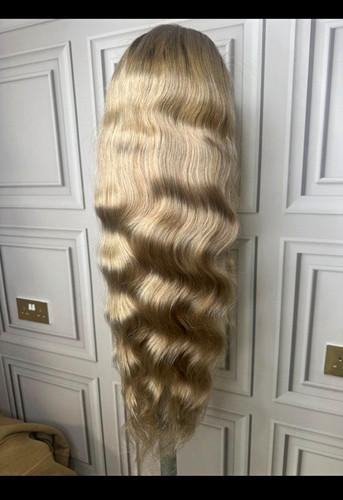 Honey brown blond - brown/blond, 100%