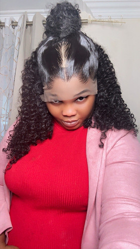 Human hair styled lace - lace, front