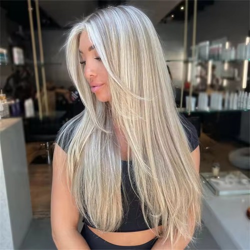Straight dark ash - dark, blonde