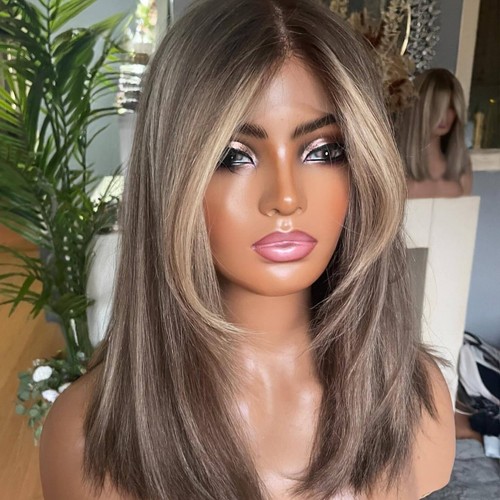 Women dark brown with - dark, ash