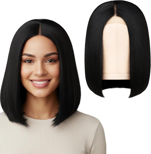 Human hair wig bob - bob, with
