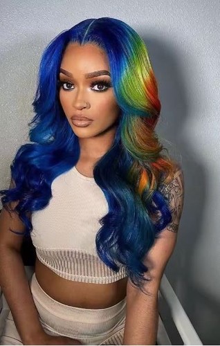 Multi colored lace - colored,
