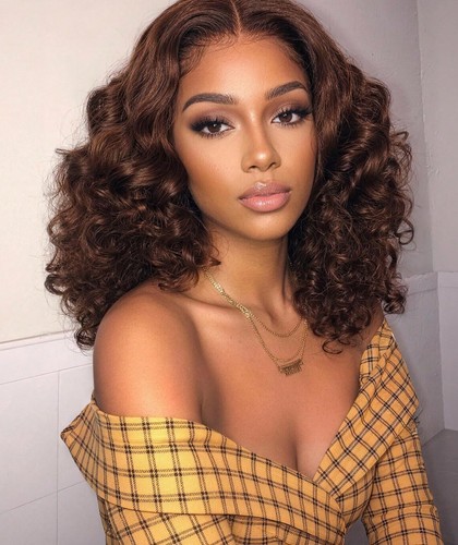 Human hair wig - curly, wave,