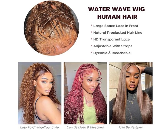 Human hair lace front - hair, wig