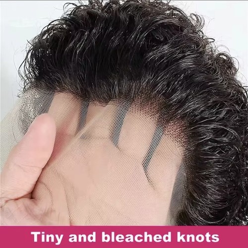 Curly pixie cut wig 13x4 - curly, lace