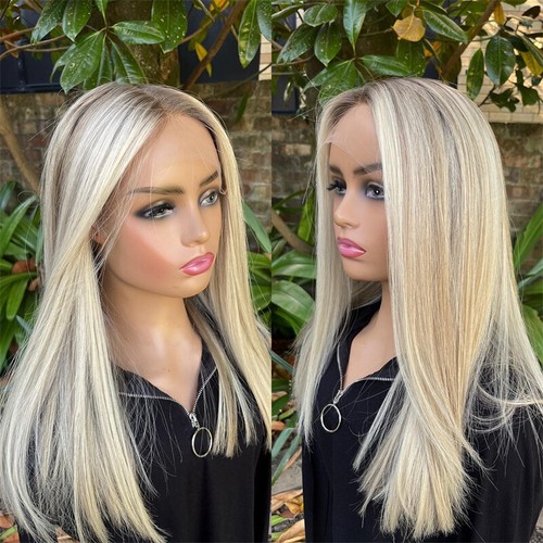 100 human hair wigs - 100%, straight