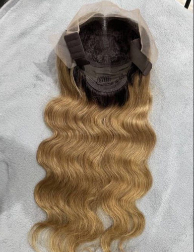 Maeve caramel blonde ombre