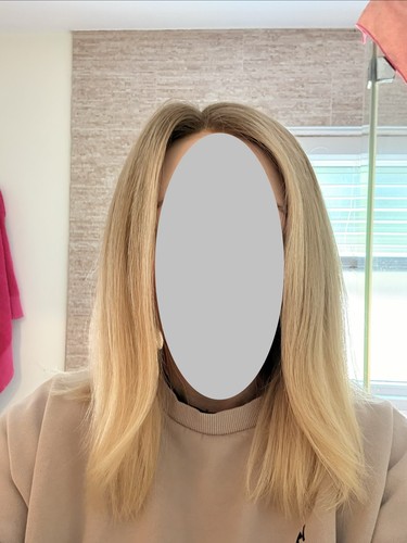 Human hair blonde wig - hair,