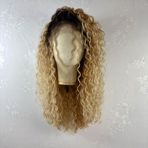 Daily wig curly dark roots - roots, to