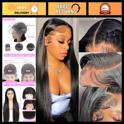 13x6 lace front wig human - wig, hair