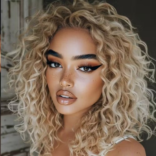 Ombre golden brown light - ombre,