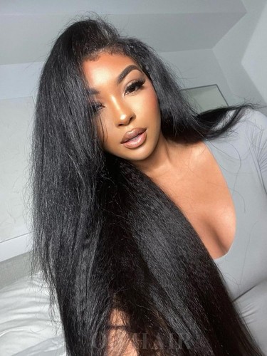 Yaki kinky straight human hair - human,