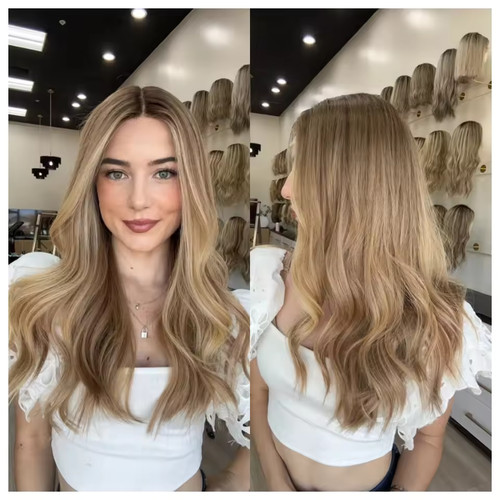 Balayage ash brown blonde - balayage,