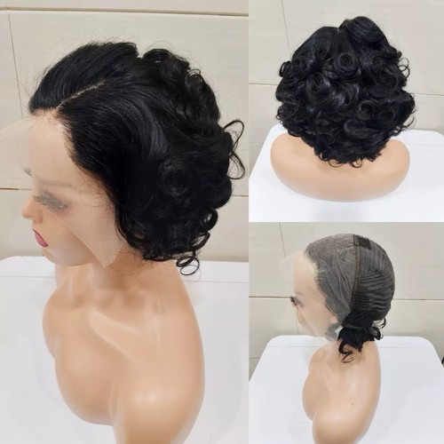 Short curly lace - curly,