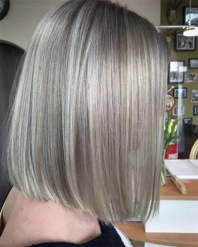 Silver ash blonde grey - silver,