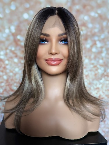 Ombre ash brown blonde - ash,