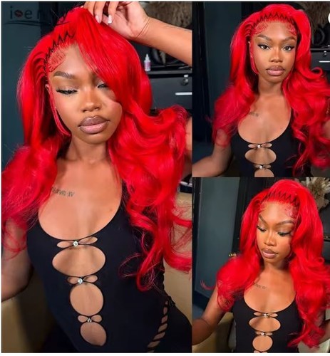 Premium cherry red lace - premium,