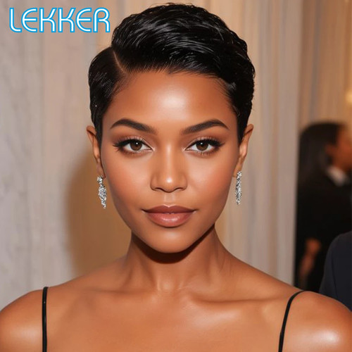 Short pixie cut - short, wig