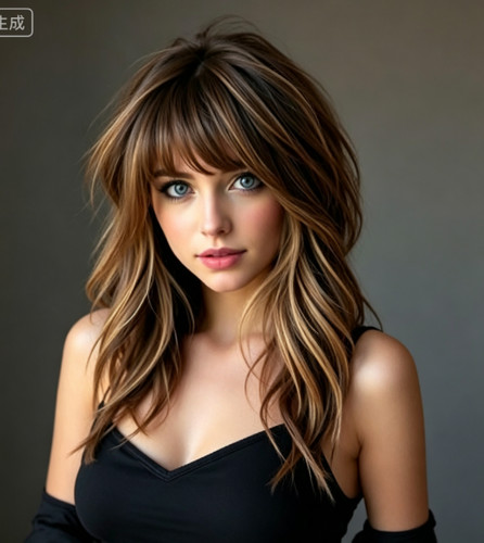 20inch brown blonde - wigs, with