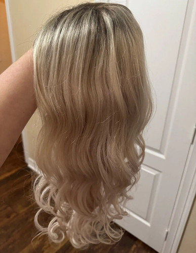 Isla light blonde ombre lace - light,
