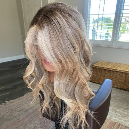 Inch balayage ash - ash, blonde
