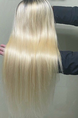 Olivia light blonde black lace