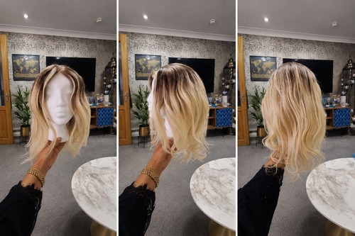 Lillys human hair - human, front