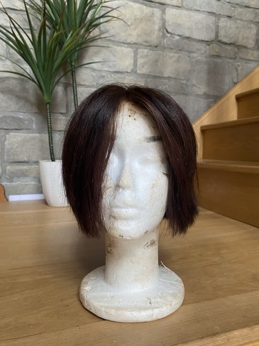 Human hair short - short, wig.