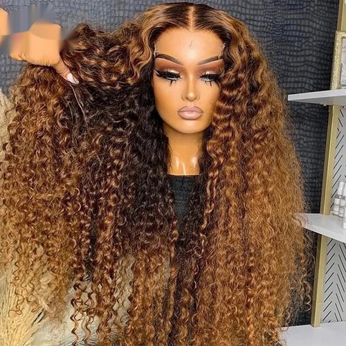 Wig for women curly lace - curly,