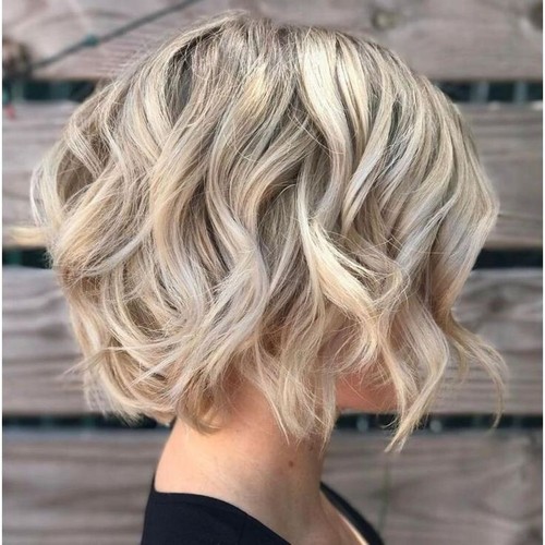 100 human hair short wavy - 100%,