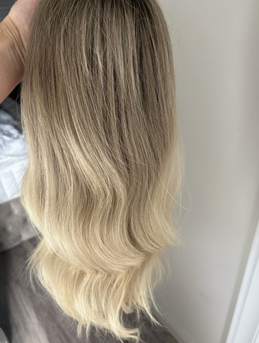 13x4 lace front wig highlights - front,