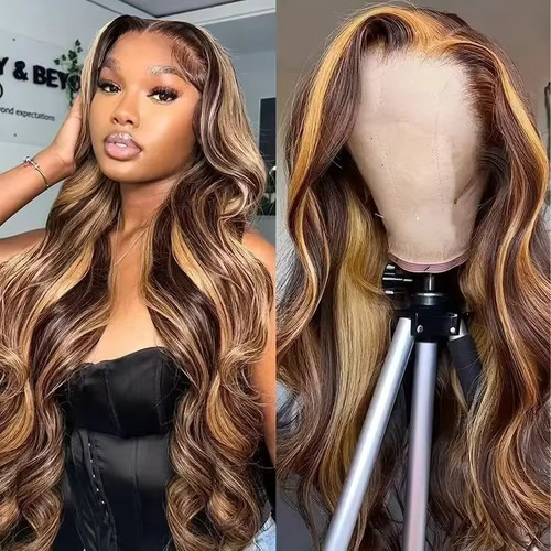Highlight body wave lace - highlight,