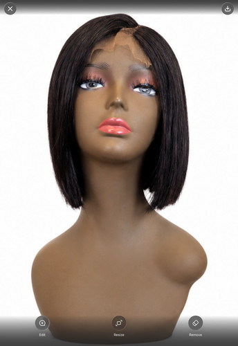 Human hair lace front - ,