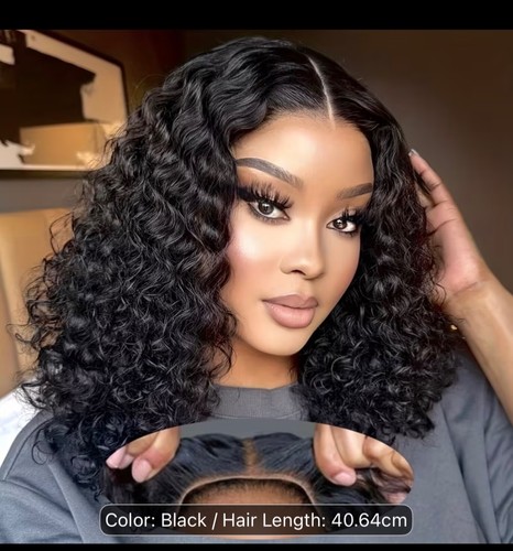 Glueless summer short - short, curly