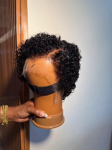 Jerry curls human hair frontal - jerry,