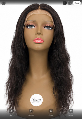 Wavy lace front - , natural